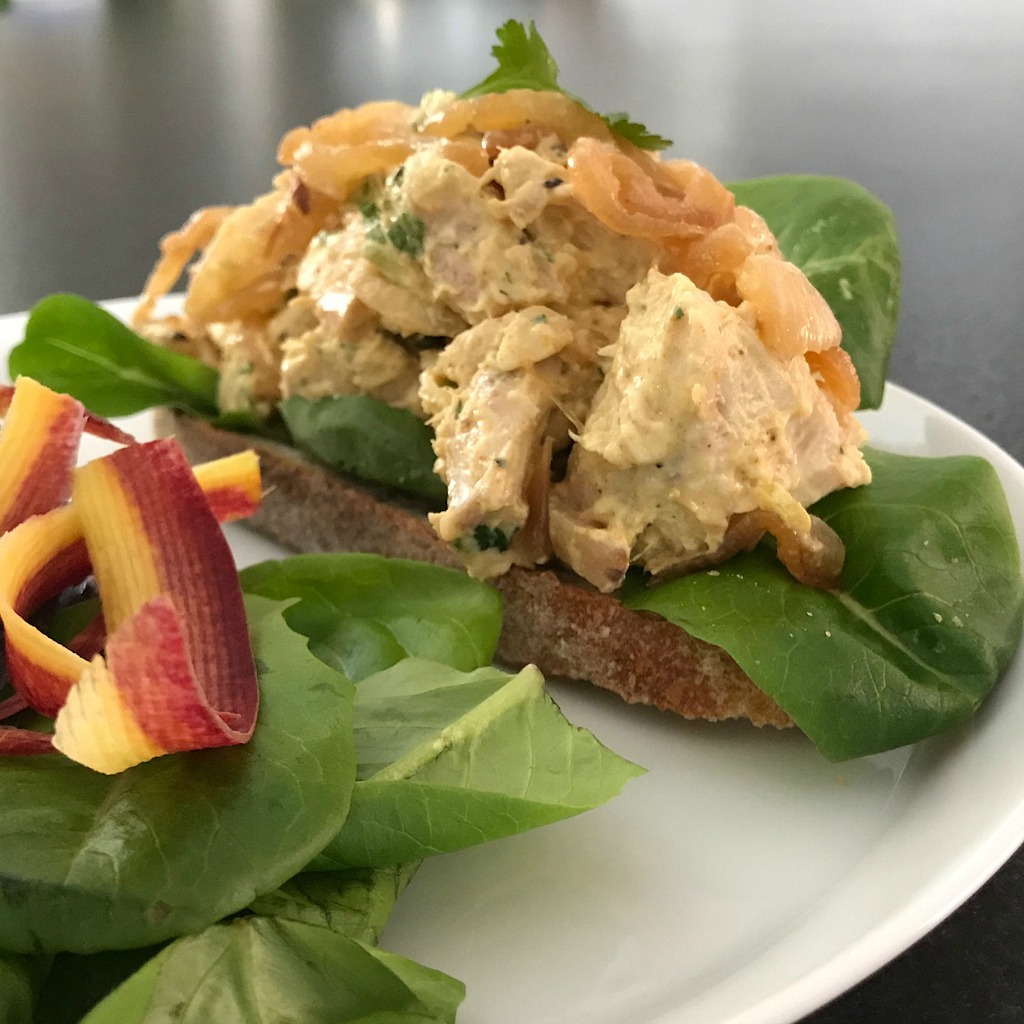 Curry Chicken Salad [Made with Greek Yogurt!] –