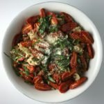OSR Recipe: Slow-Roasted Tomato & Eggplant Pasta