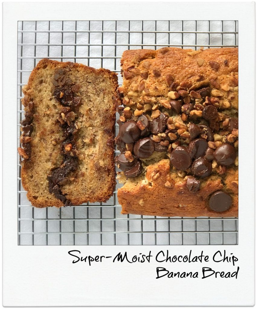 OSR Recipe: Super-Moist Chocolate Chip Banana Bread