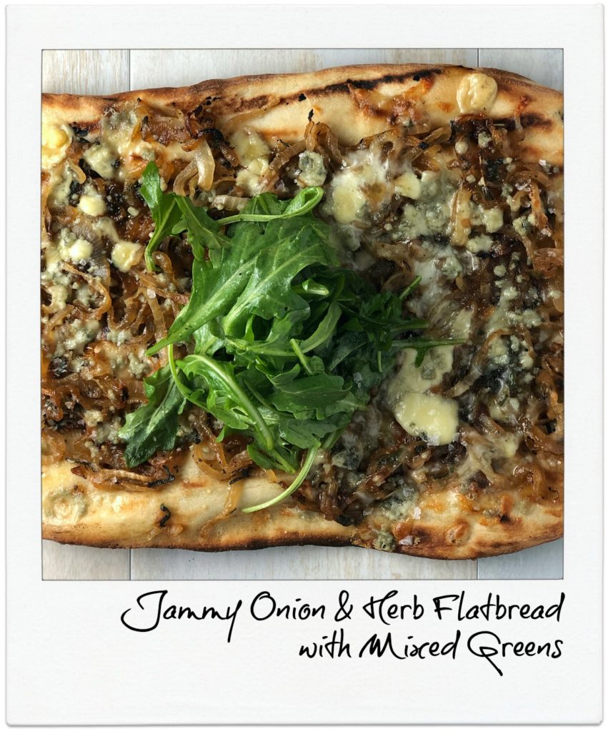 OSR Recipe: Jammy Onion & Herb Flatbread