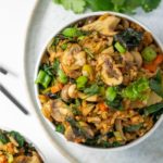 Ellen of Off-Script Recipes shares her Original Recipe for Fennel & Mushroom Fried Rice