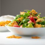 Ellen of Off-Script Recipes shares her Original Recipe for Apple & Cheddar Frico Salad