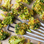 Ellen of Off-Script Recipes shares her Original Recipe for Panko-Crusted Broccoli